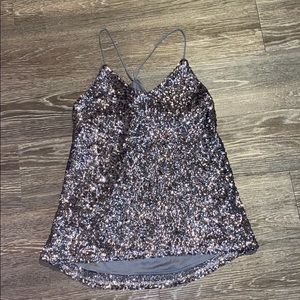Sparkling tank top